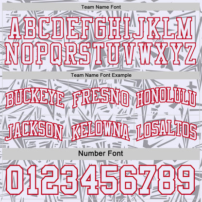 Custom Navy Red-White Side Panel Stripe Stars Geometric Shatter Starburst Reversible Double Side Sublimation Basketball Set Jersey