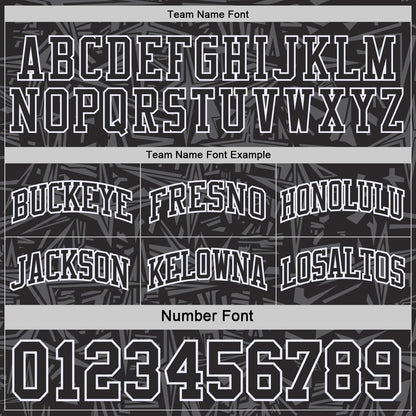 Custom Black White-Light Blue Side Panel Stripe Stars Geometric Shatter Starburst Reversible Double Side Sublimation Basketball Set Jersey