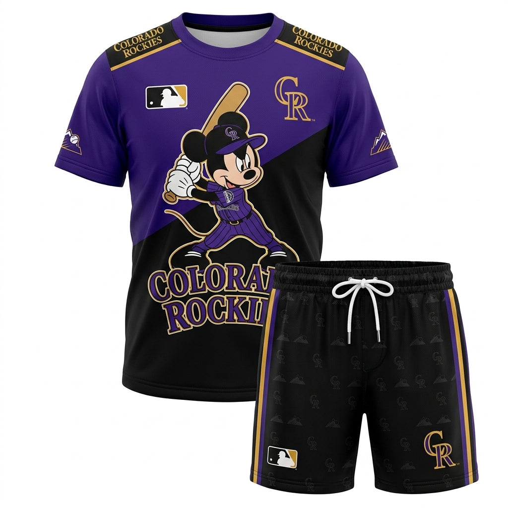 All 30 BASEBALL Teams Available-COMBO GIFTS FOR FAN | Sport Fan Set — T-Shirt + Shorts
