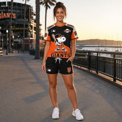Sport Fan Set — T-Shirt + Shorts | All 30 Teams Available-COMBO GIFTS FOR FAN