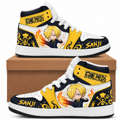 Limited Edition One Piece Squad Fan Shoes — Anime High Top Sneaker Gift