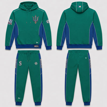 Limited edition! Gifts for Fans - Hoodie & Sweatpants Set All 30 Teams MLB Available