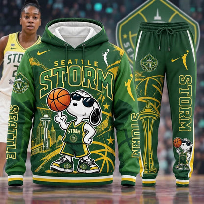 Beagle Dog - Women’s Basketball Fan Set — Hoodie & Sweatpants | All 15 Teams Available