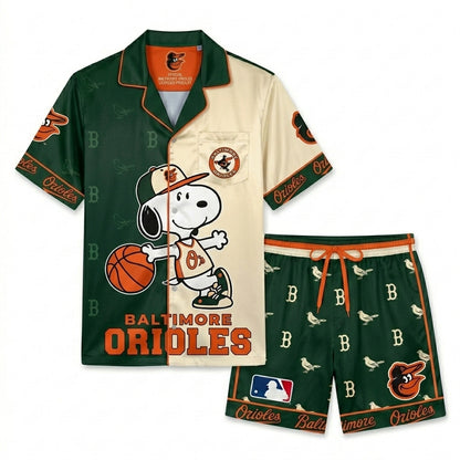 SHORT-SLEEVE PAJAMAS SET FOR SPORT FAN