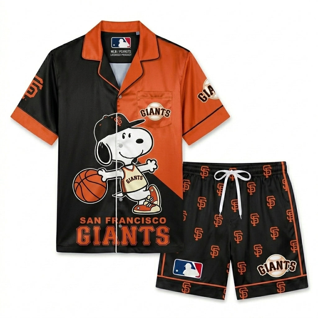 SHORT-SLEEVE PAJAMAS SET FOR SPORT FAN