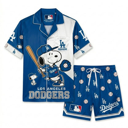 SHORT-SLEEVE PAJAMAS SET FOR SPORT FAN