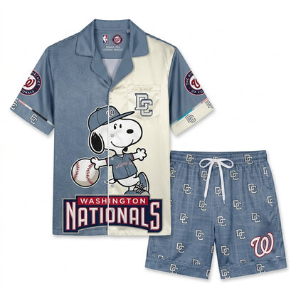 SHORT-SLEEVE PAJAMAS SET FOR SPORT FAN