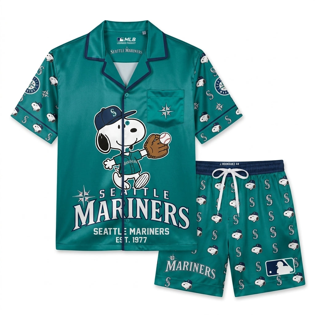SHORT-SLEEVE PAJAMAS SET FOR SPORT FAN