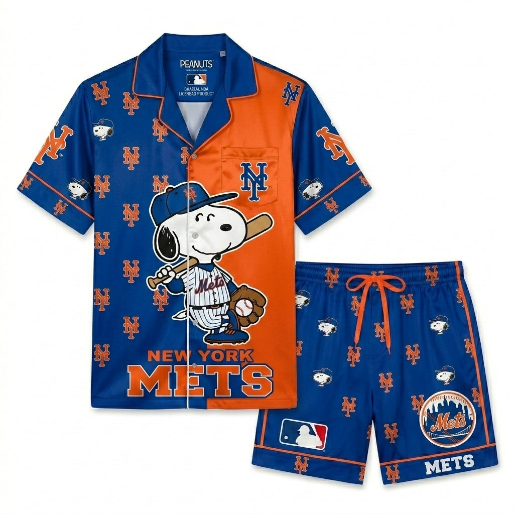 SHORT-SLEEVE PAJAMAS SET FOR SPORT FAN