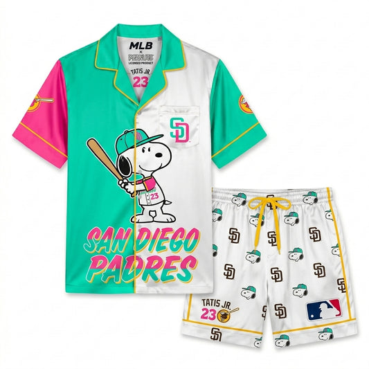 SHORT-SLEEVE PAJAMAS SET FOR SPORT FAN