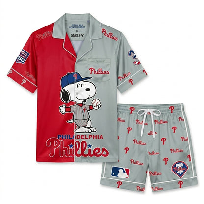 SHORT-SLEEVE PAJAMAS SET FOR SPORT FAN