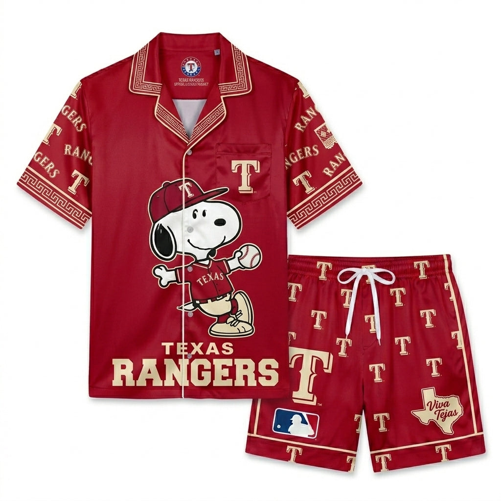 SHORT-SLEEVE PAJAMAS SET FOR SPORT FAN