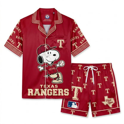 SHORT-SLEEVE PAJAMAS SET FOR SPORT FAN