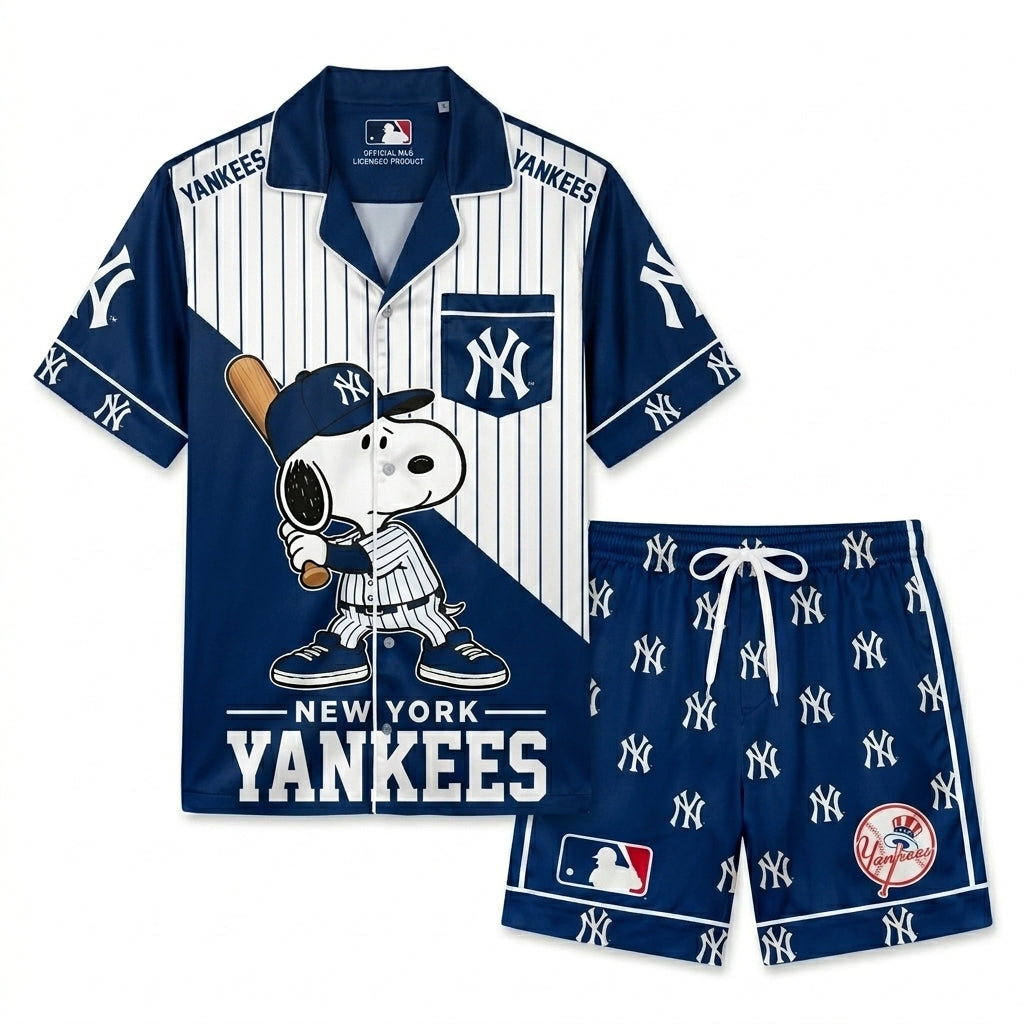 SHORT-SLEEVE PAJAMAS SET FOR SPORT FAN