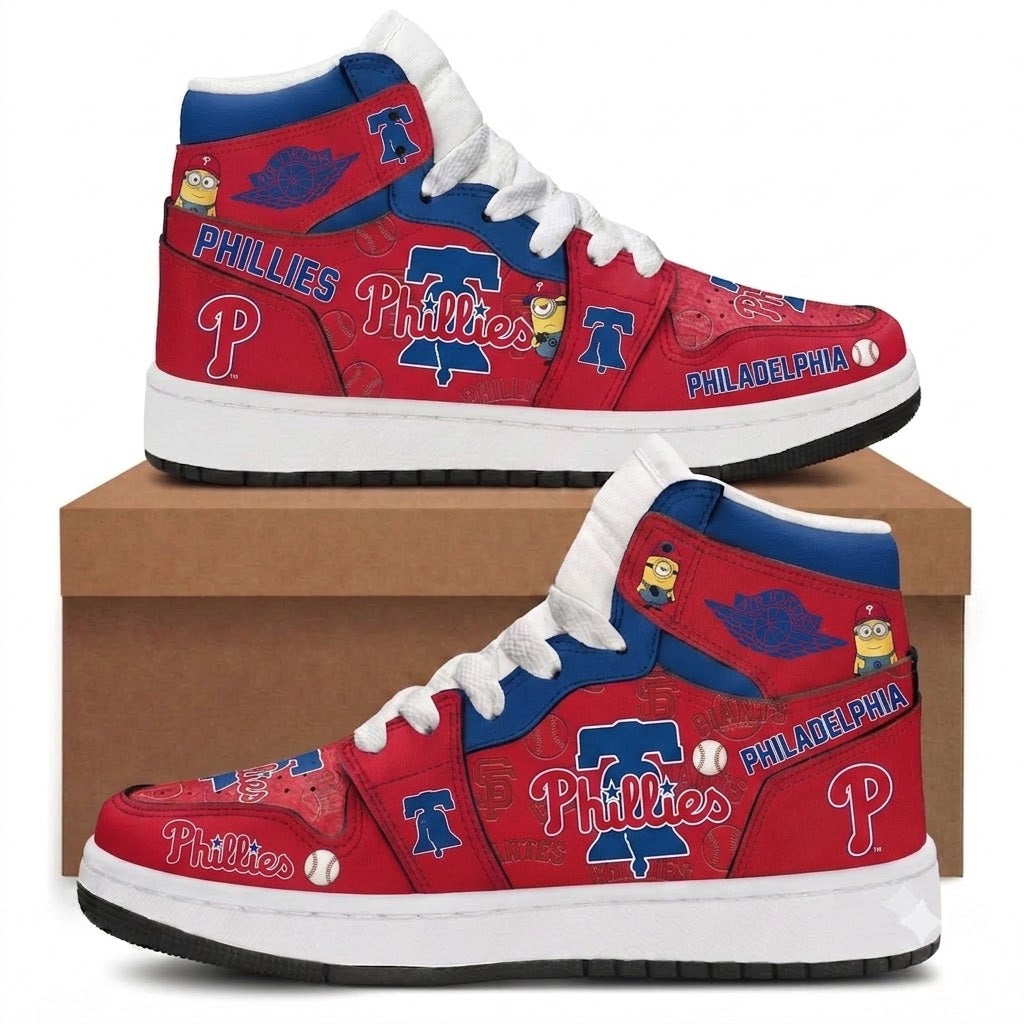 Baseball Sport Fan Sneakers | All 30 Teams Available - Cartoon Game Day Gifts