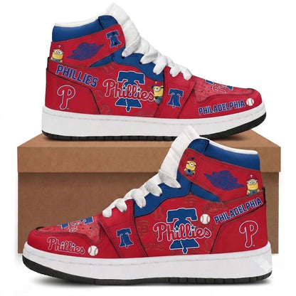Baseball Sport Fan Sneakers | All 30 Teams Available - Cartoon Game Day Gifts
