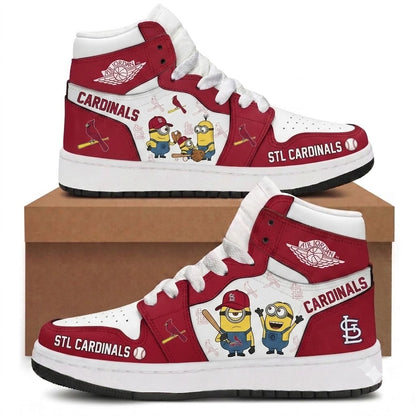 Baseball Sport Fan Sneakers | All 30 Teams Available - Cartoon Game Day Gifts
