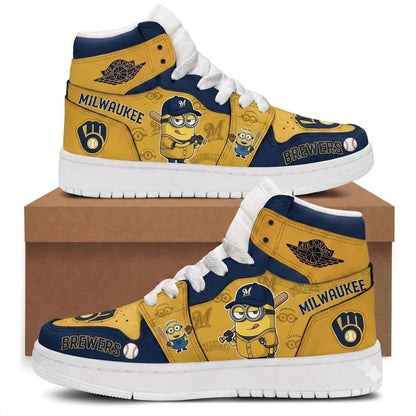 Baseball Sport Fan Sneakers | All 30 Teams Available - Cartoon Game Day Gifts