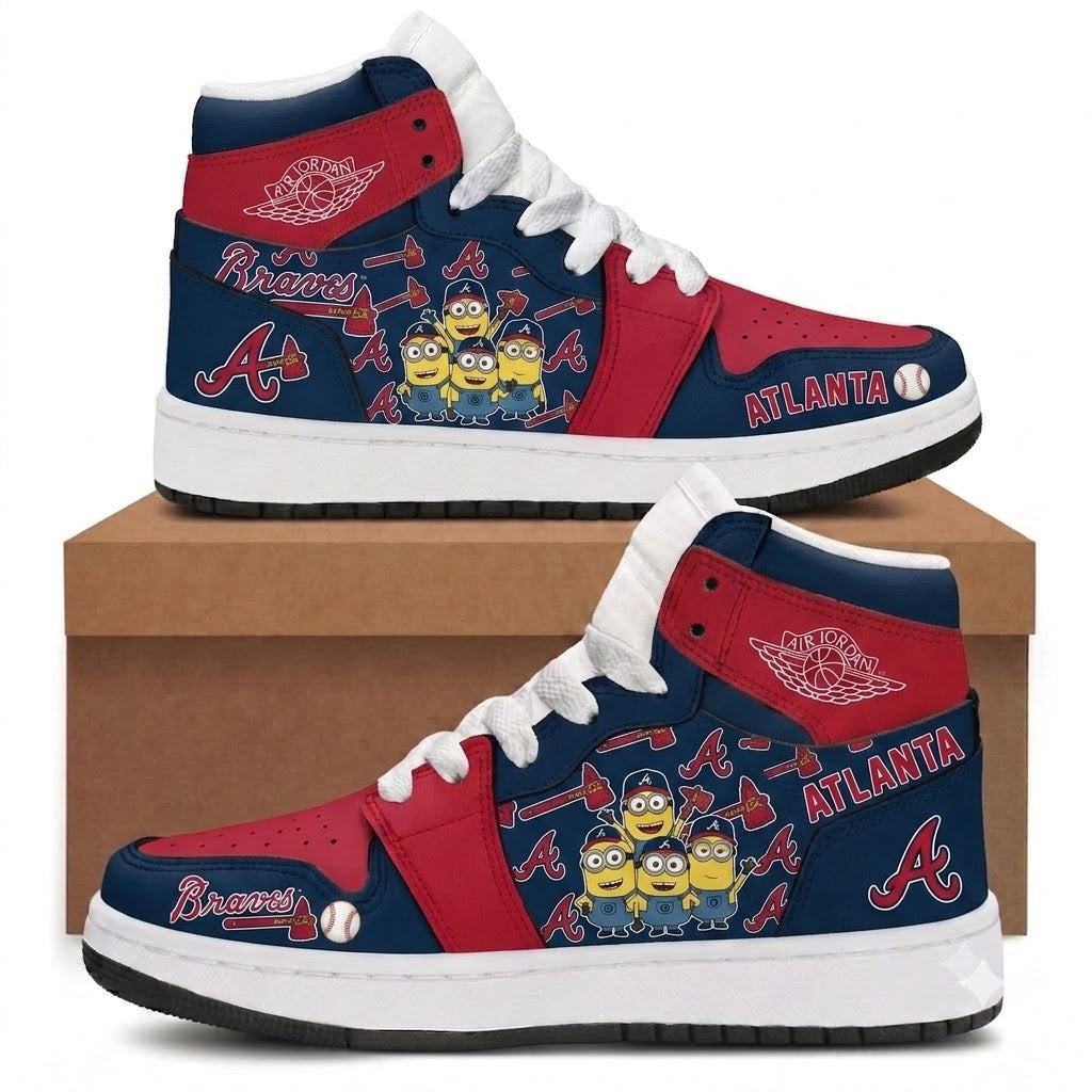 Baseball Sport Fan Sneakers | All 30 Teams Available - Cartoon Game Day Gifts