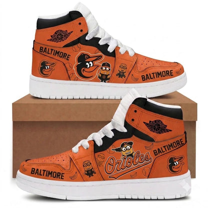 Baseball Sport Fan Sneakers | All 30 Teams Available - Cartoon Game Day Gifts