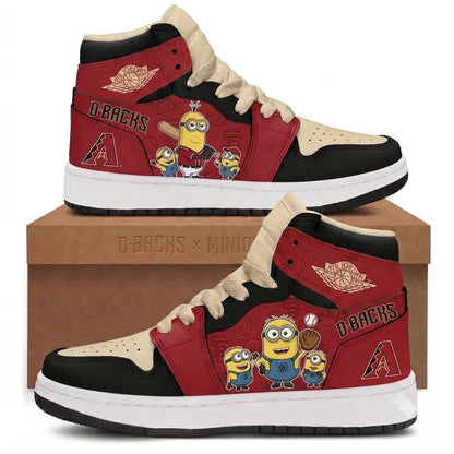 Baseball Sport Fan Sneakers | All 30 Teams Available - Cartoon Game Day Gifts