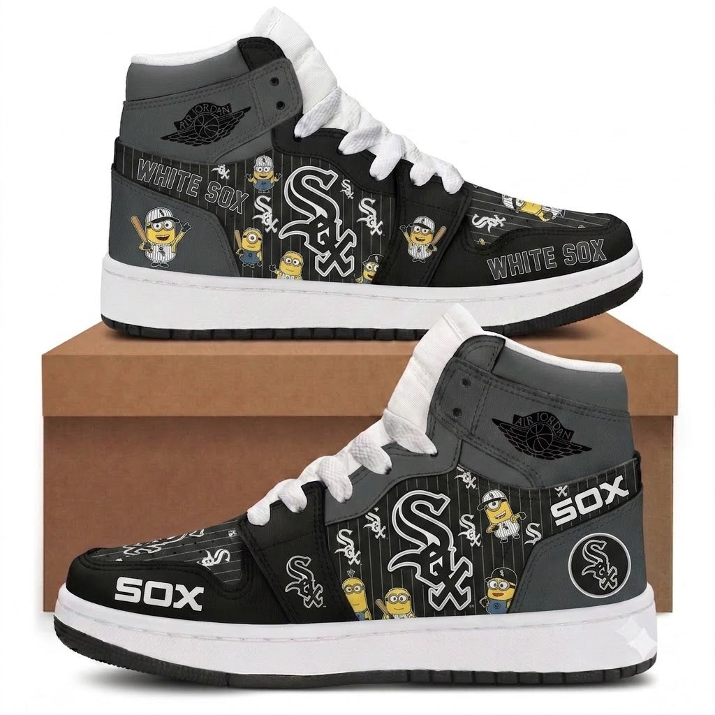 Baseball Sport Fan Sneakers | All 30 Teams Available - Cartoon Game Day Gifts