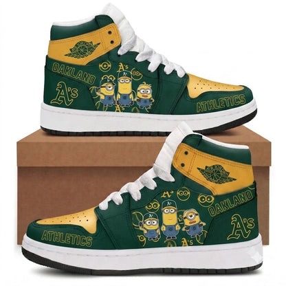 Baseball Sport Fan Sneakers | All 30 Teams Available - Cartoon Game Day Gifts