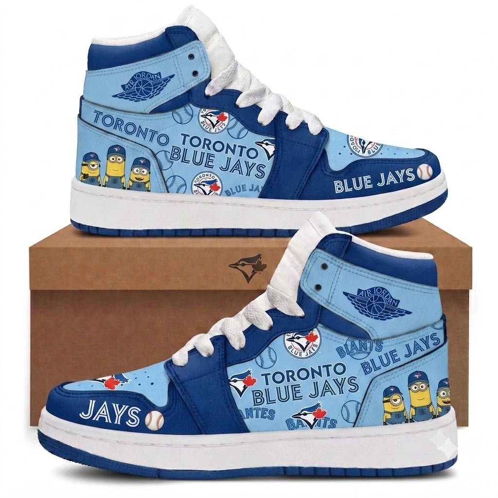Baseball Sport Fan Sneakers | All 30 Teams Available - Cartoon Game Day Gifts