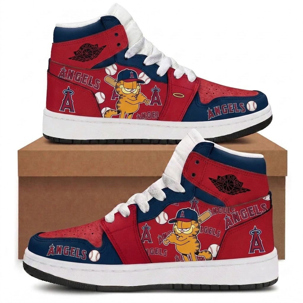 Baseball Fan Sneakers | All 30 Teams Available - Cartoon Sport Shoes Gift