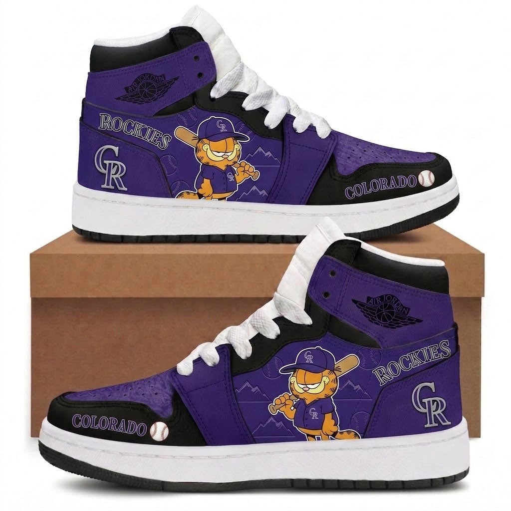 Baseball Fan Sneakers | All 30 Teams Available - Cartoon Sport Shoes Gift