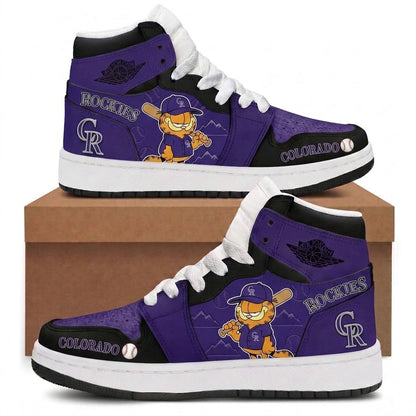 Baseball Fan Sneakers | All 30 Teams Available - Cartoon Sport Shoes Gift