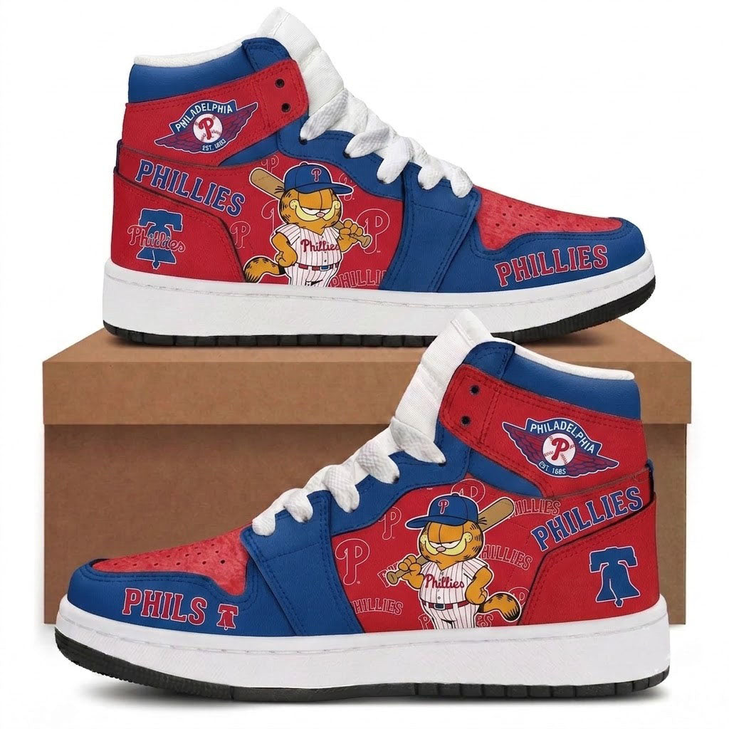 Baseball Fan Sneakers | All 30 Teams Available - Cartoon Sport Shoes Gift