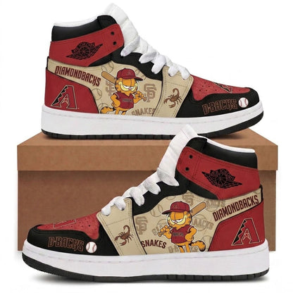 Baseball Fan Sneakers | All 30 Teams Available - Cartoon Sport Shoes Gift
