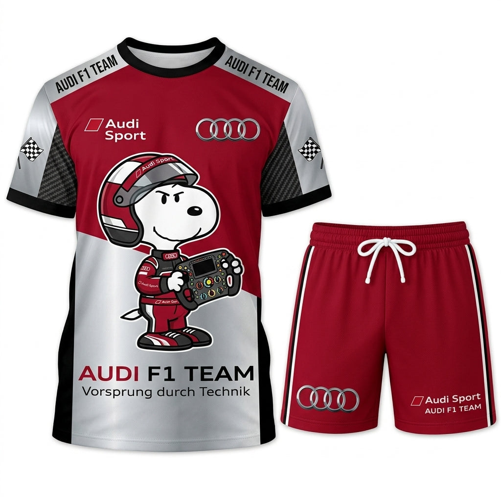 Sport Fan Set — T-Shirt + Shorts | All 10 Teams Available-COMBO GIFTS FOR SPEEDSTER FAN