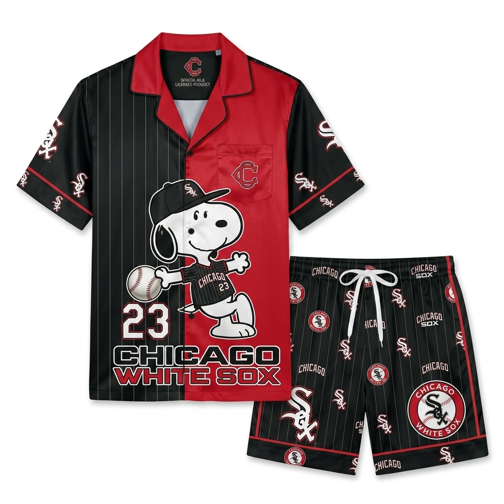 SHORT-SLEEVE PAJAMAS SET FOR SPORT FAN
