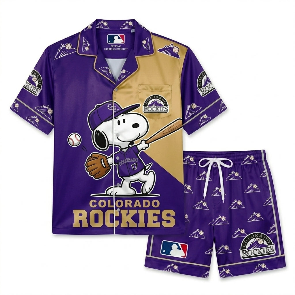 SHORT-SLEEVE PAJAMAS SET FOR SPORT FAN