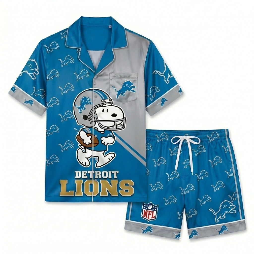 SHORT-SLEEVE PAJAMAS SET FOR TOP TEAM FAN