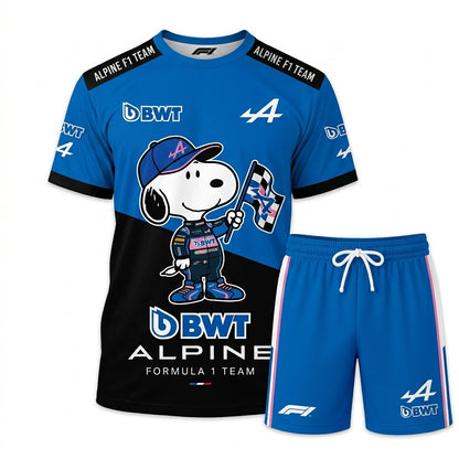 Sport Fan Set — T-Shirt + Shorts | All 10 Teams Available-COMBO GIFTS FOR SPEEDSTER FAN