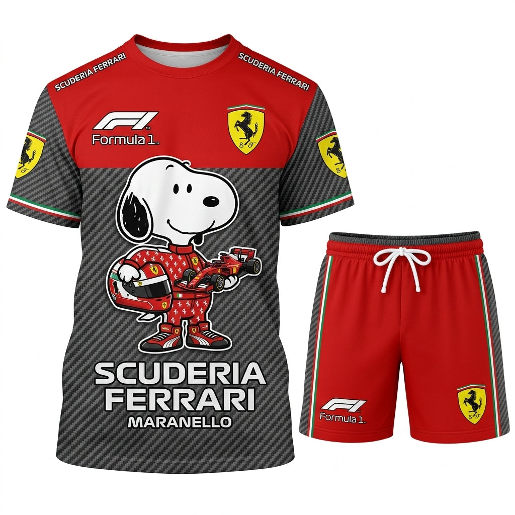 Sport Fan Set — T-Shirt + Shorts | All 10 Teams Available-COMBO GIFTS FOR SPEEDSTER FAN