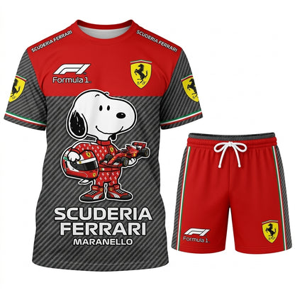 Sport Fan Set — T-Shirt + Shorts | All 10 Teams Available-COMBO GIFTS FOR SPEEDSTER FAN