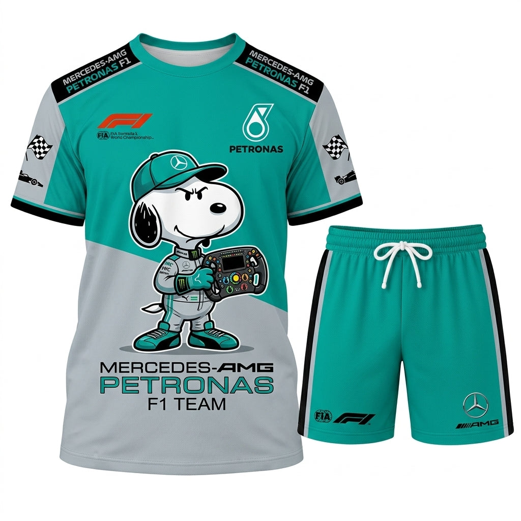 Sport Fan Set — T-Shirt + Shorts | All 10 Teams Available-COMBO GIFTS FOR SPEEDSTER FAN