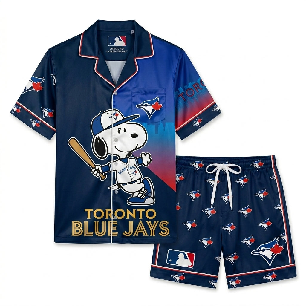 SHORT-SLEEVE PAJAMAS SET FOR SPORT FAN