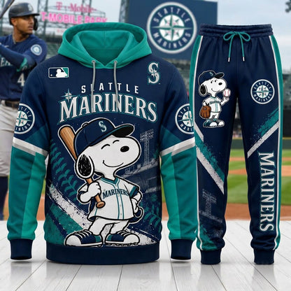 MLB Sport Fan Set — Hoodie & Sweatpants Set | All 30 Teams Available -Ver2