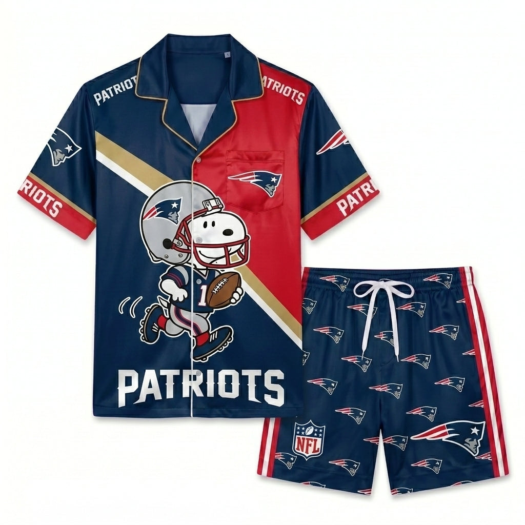 SHORT-SLEEVE PAJAMAS SET FOR TOP TEAM FAN