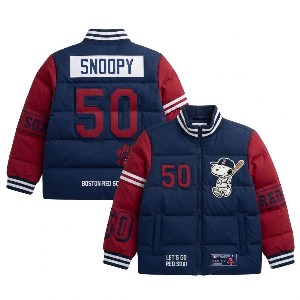 Sport Fan Stand-up Collar Down Jacket | All 30 Teams MLB Available - GIFTS FOR FAN