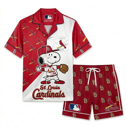 SHORT-SLEEVE PAJAMAS SET FOR SPORT FAN