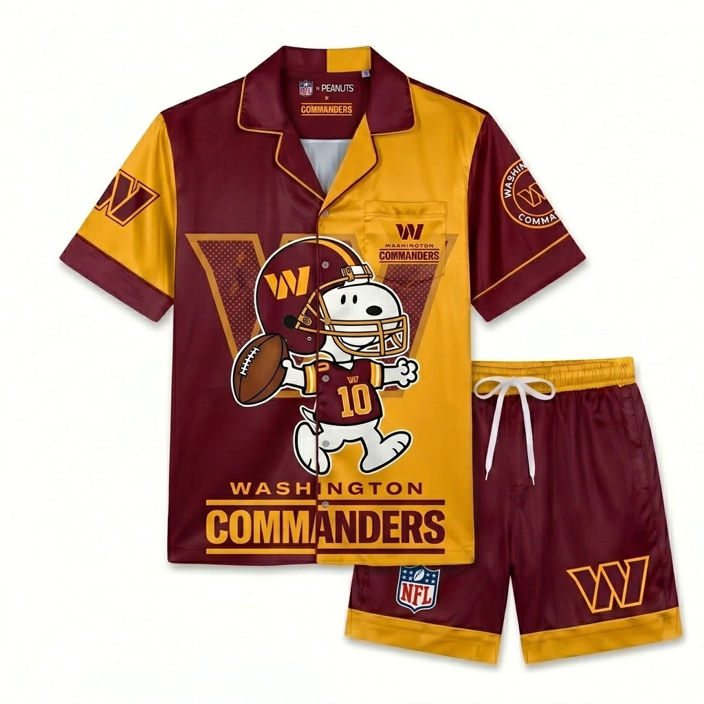 SHORT-SLEEVE PAJAMAS SET FOR TOP TEAM FOOTBALL FAN