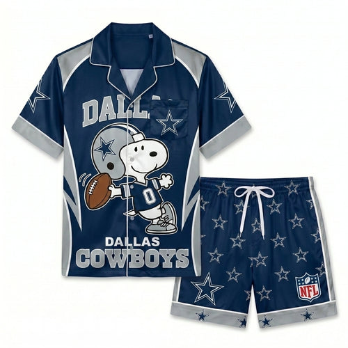 SHORT-SLEEVE PAJAMAS SET FOR TOP TEAM FAN