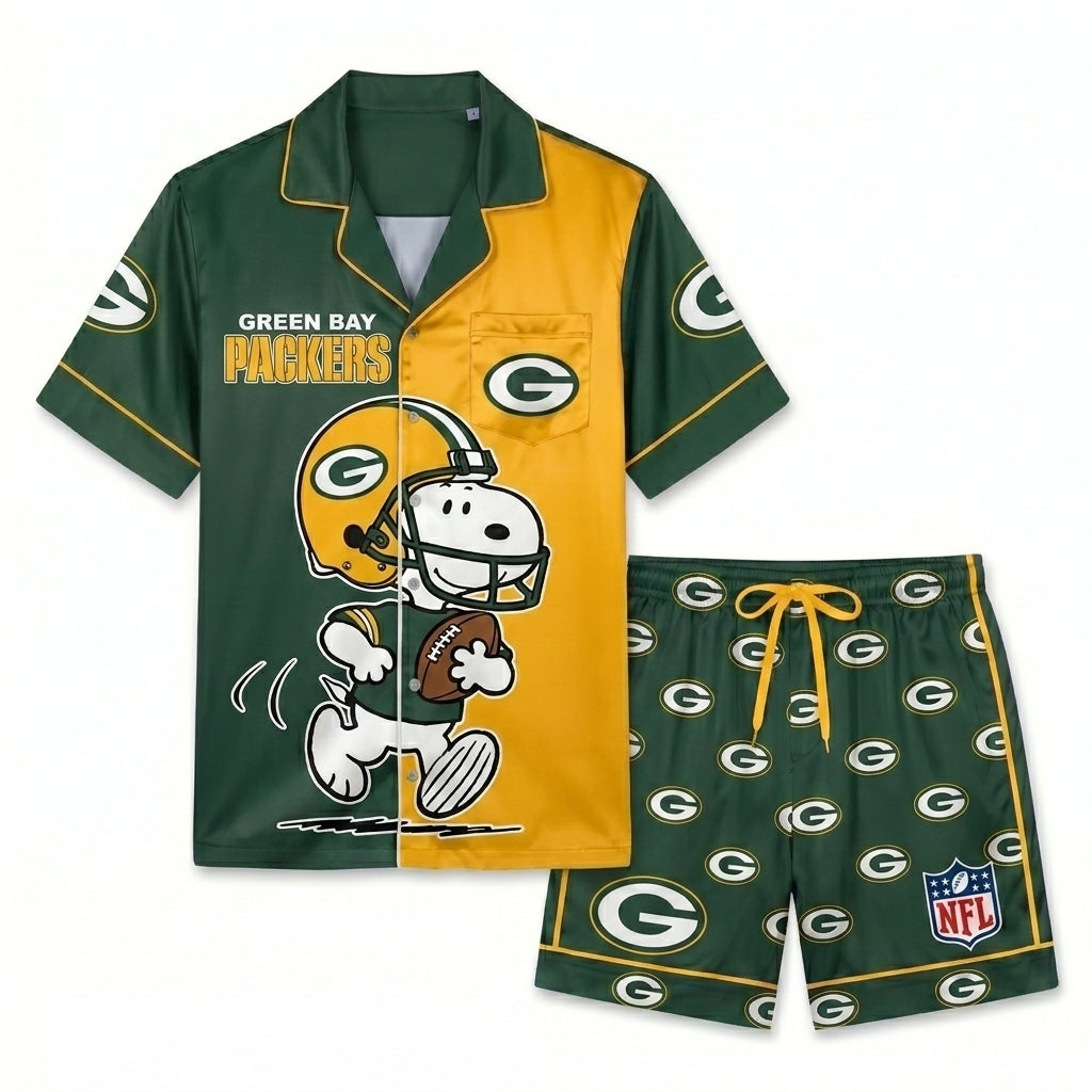 SHORT-SLEEVE PAJAMAS SET FOR TOP TEAM FAN