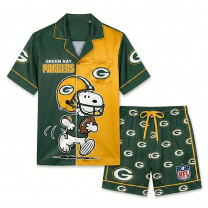 SHORT-SLEEVE PAJAMAS SET FOR TOP TEAM FAN